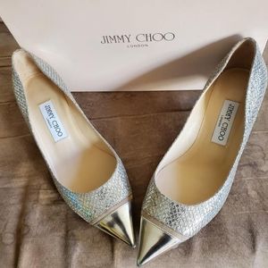 2 pair of Jimmy choo shoes